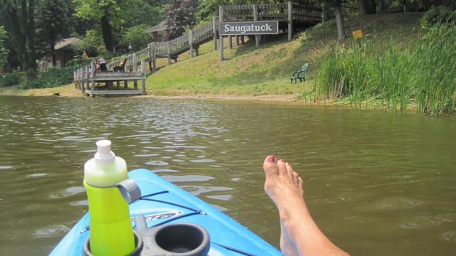 July 1 Tara & Krys Kayak