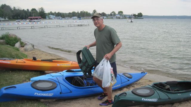 July 21 Girls Kayak on Lake Mullet