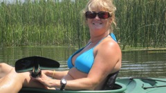 July 21 Girls Kayak on Lake Mullet