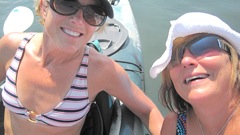 July 21 Girls Kayak on Lake Mullet