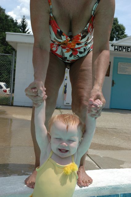 June 23 Marcus, Amy, & Twins at Pool