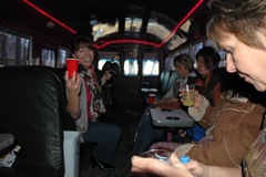 Nov 18 Girls Magic Wine Bus Ride