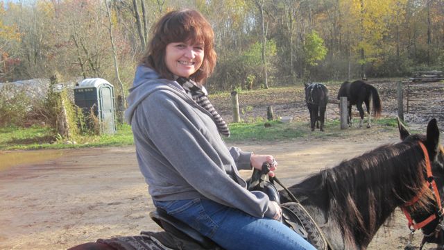 Oct 16 Horse Ride with Girls