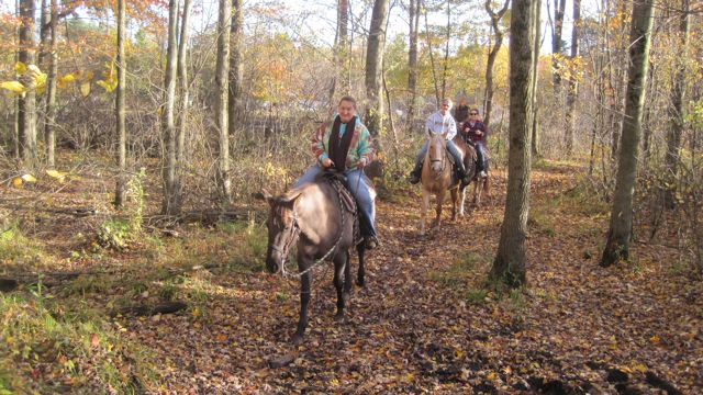 Oct 16 Horse Ride with Girls