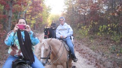 Oct 16 Horse Ride with Girls