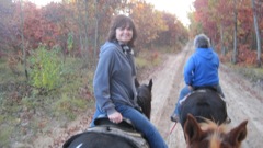 Oct 16 Horse Ride with Girls