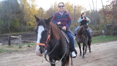 Oct 16 Horse Ride with Girls