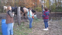 Oct 16 Horse Ride with Girls