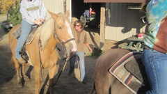 Oct 16 Horse Ride with Girls