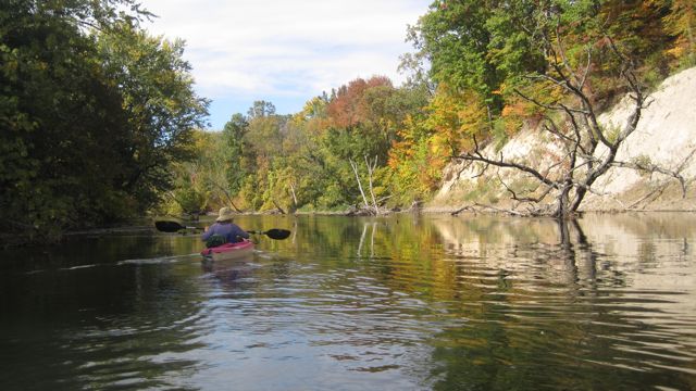 Oct 2 Kayak Scenery Krys & Tara