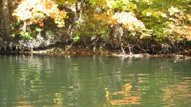 Oct 2 Kayak Scenery Krys & Tara