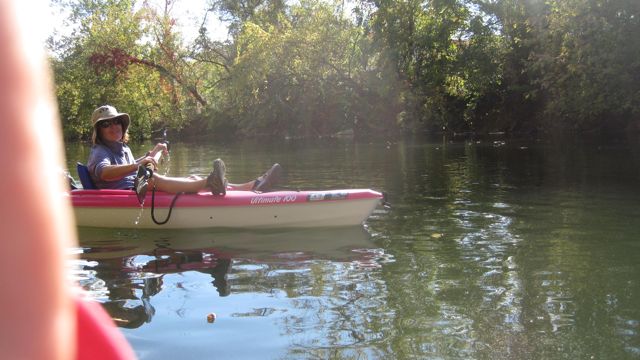 Oct 2 Kayak Scenery Krys & Tara