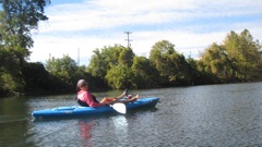 Oct 2 Kayak Scenery Krys & Tara