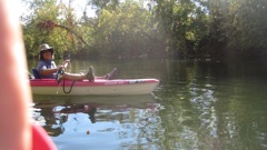 Oct 2 Kayak Scenery Krys & Tara