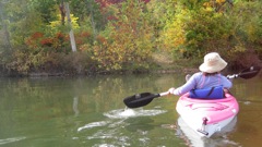 Oct 2 Kayak Scenery Krys & Tara