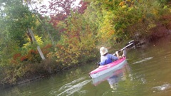 Oct 2 Kayak Scenery Krys & Tara