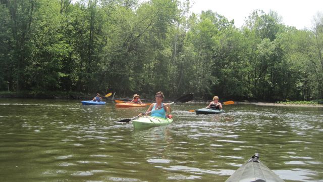 May 27 Kayak with Girls