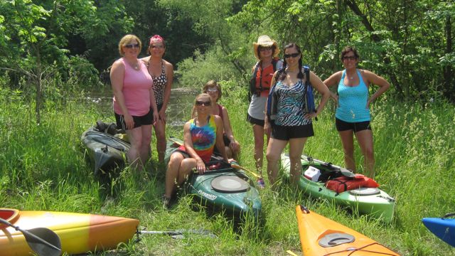 May 27 Kayak with Girls