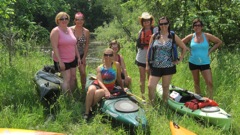 May 27 Kayak with Girls